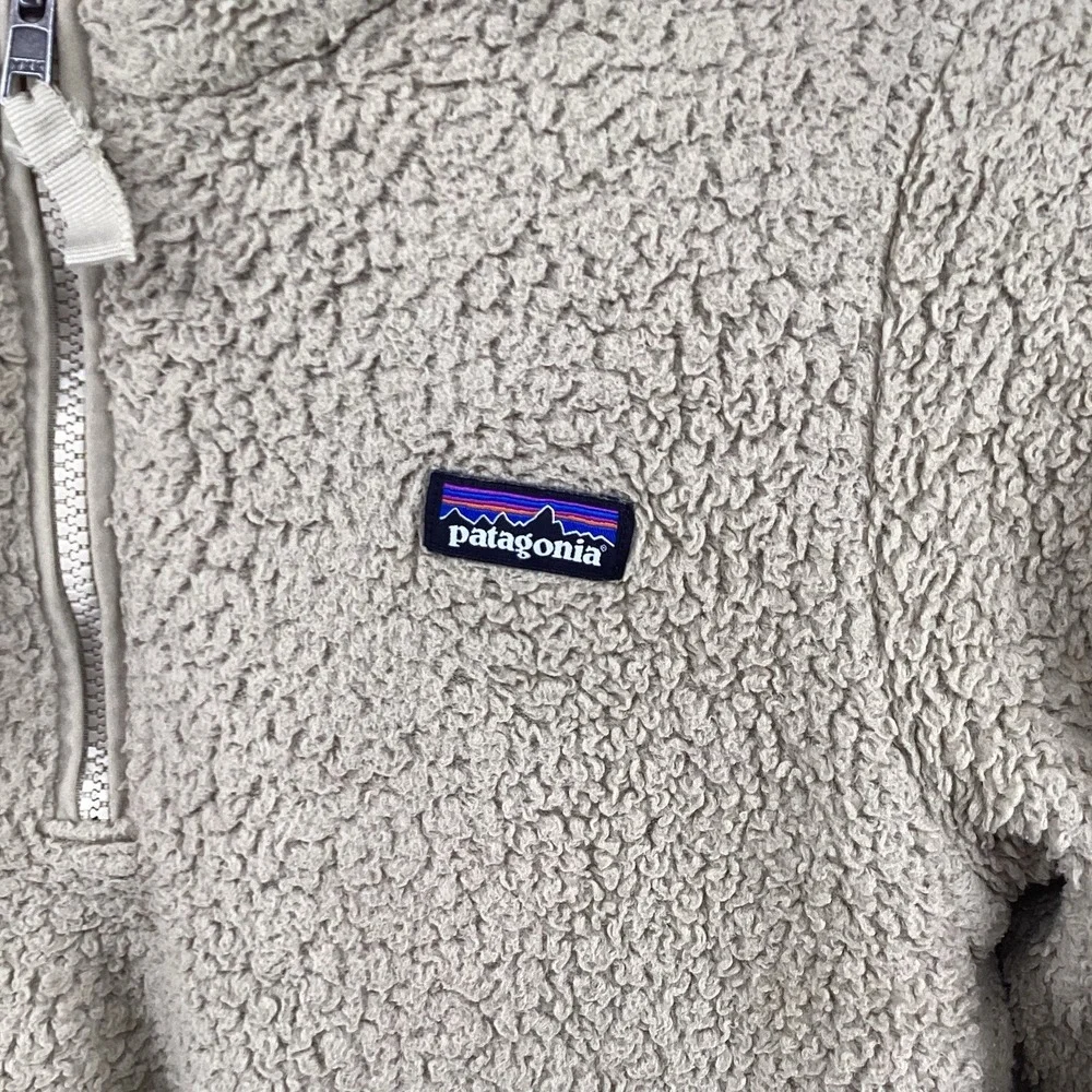 Boys Patagonia 1/4 Zip Pullover Sherpa Fleece